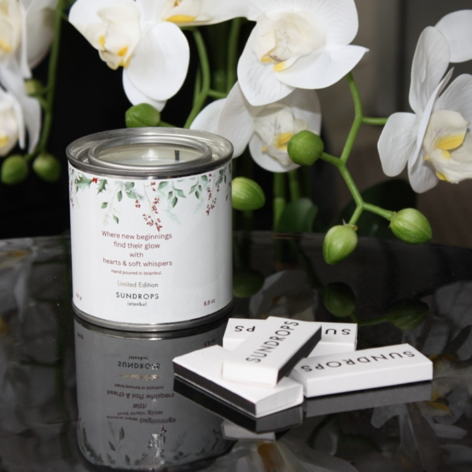 Sundrops Teneke Mum - Yeni Yıl Limited Edition
