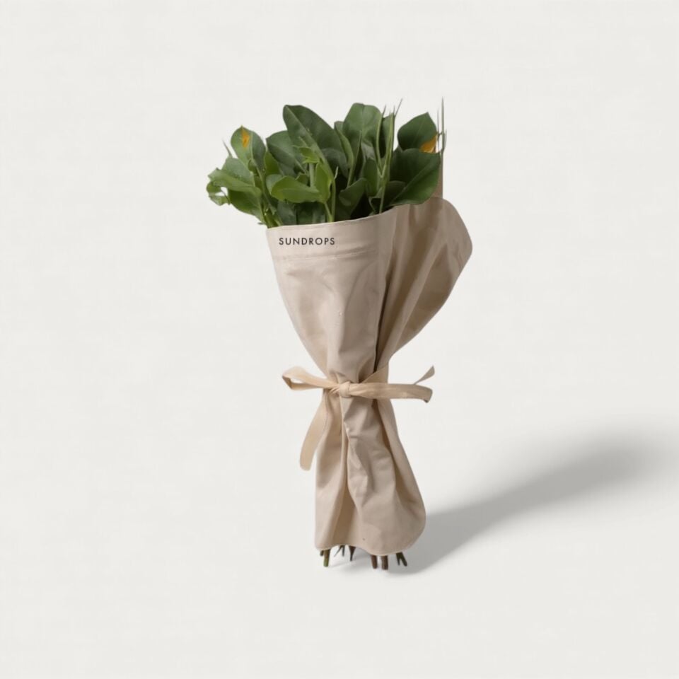 Sundrops Kanvas Çiçek Çantası